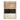 Abstract painting divided into three horizontal sections: soft taupe top, deep black middle band, and cream bottom on
