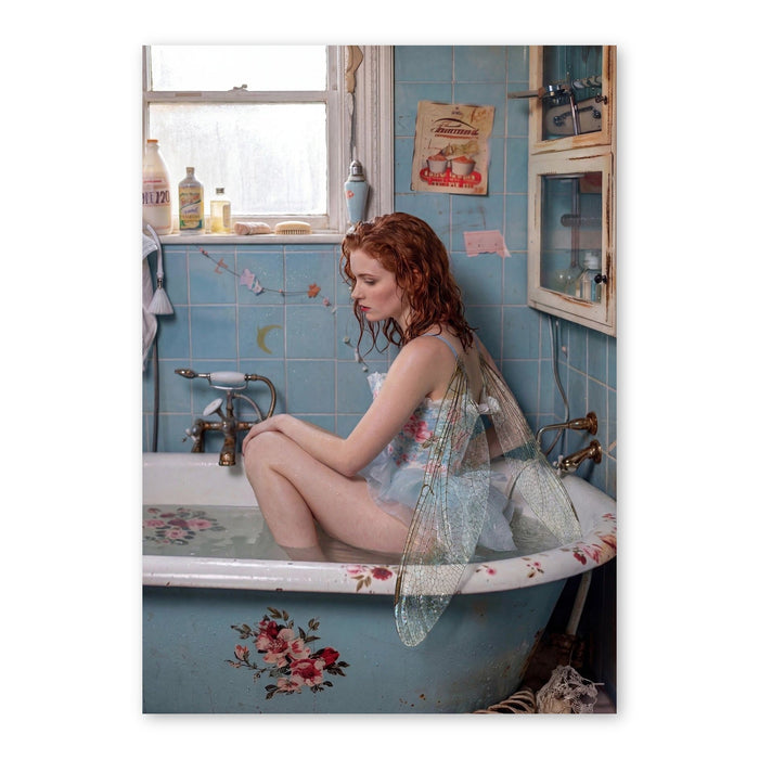 Winged Dreams In The Bath