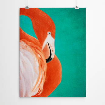 Artworld Wall Art Flamingo Canvas Print 333
