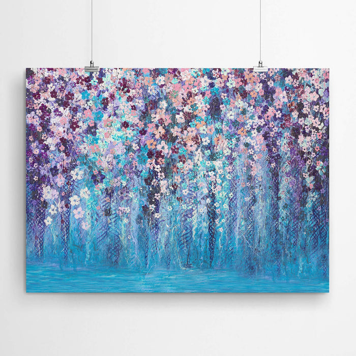 Floral Painting Wall Art Print