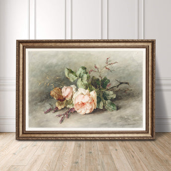 Artworld Wall Art Flower painting still life 359