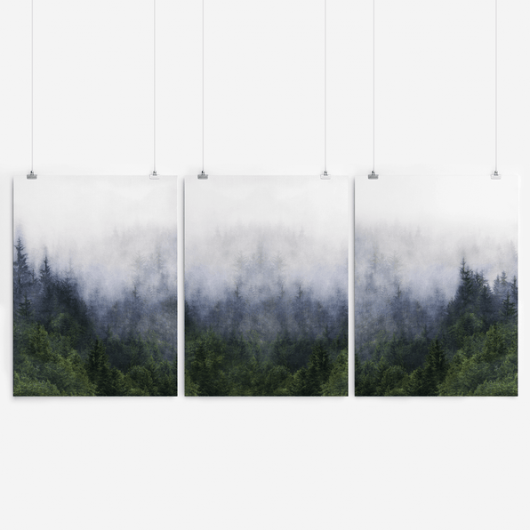 Artworld Wall Art Forest Wall Art Set 382