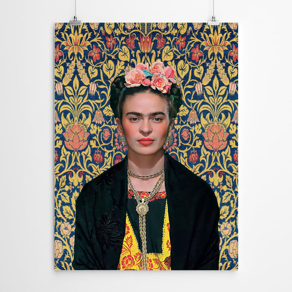 Artworld Wall Art Frida Kahlo Portrait