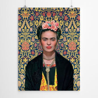 Artworld Wall Art Frida Kahlo Portrait