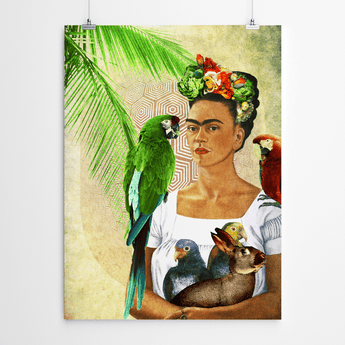 Artworld Wall Art Frida Kahlo Print 390