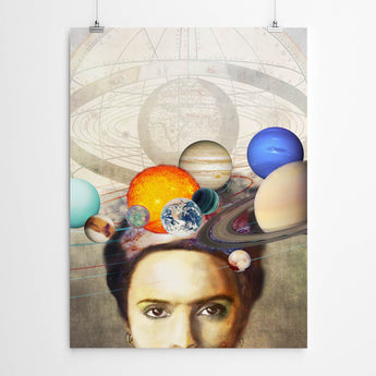 Artworld Wall Art Frida Kahlo Solar System Print 39