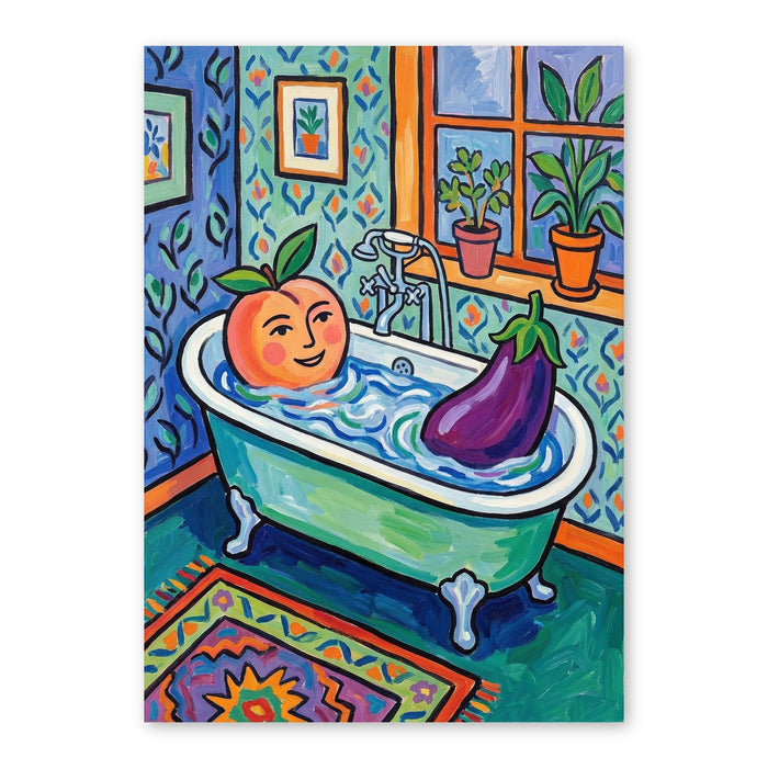 The Peach and the Aubergine