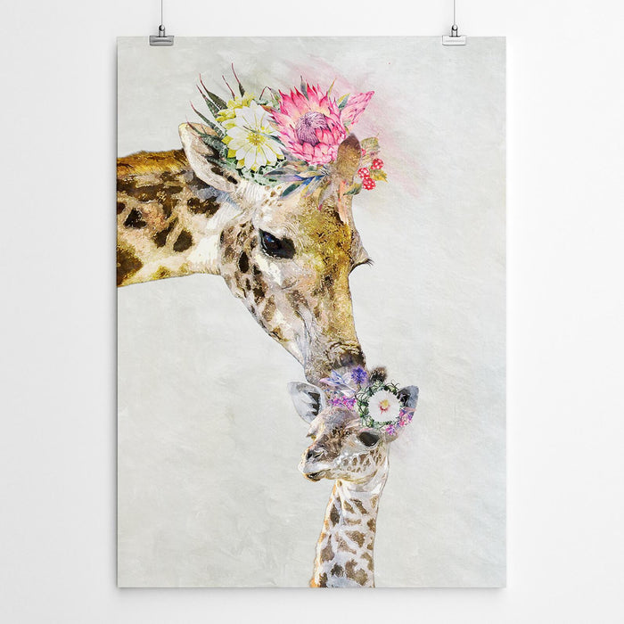 Giraffe Watercolour Painting