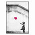 Artworld Wall Art Girl With A Balloon Banksy Print