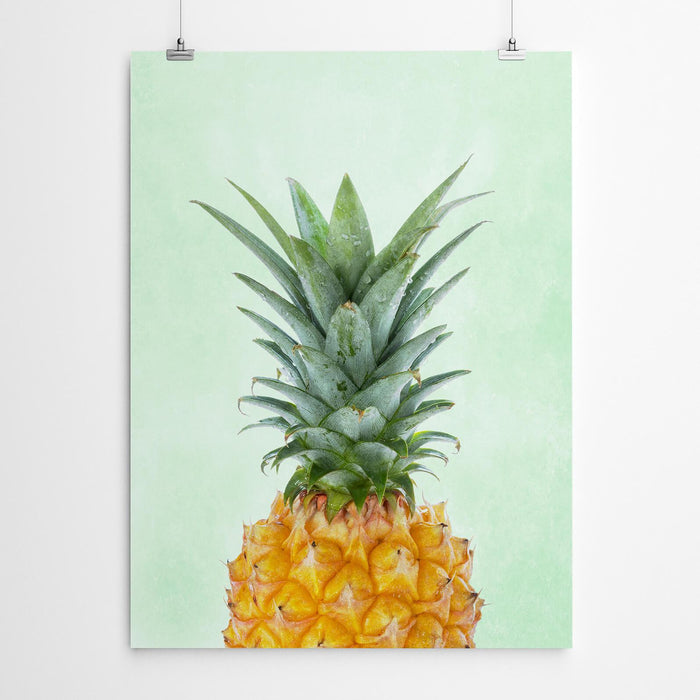 Green Pineapple Wall Art