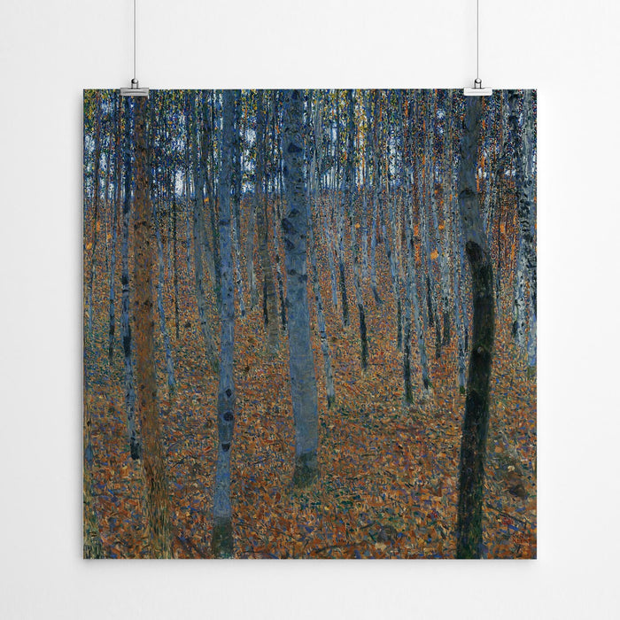 Gustav Klimt - Beech Grove Tree Painting Print