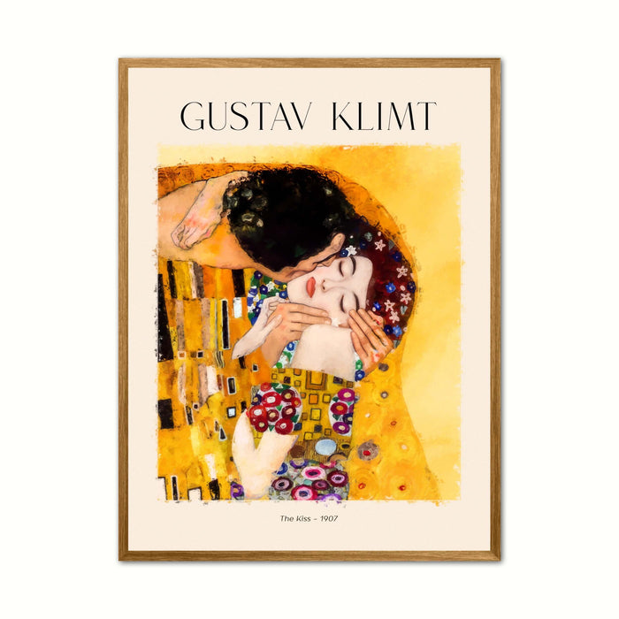 Gustav Klimt Poster - The Kiss