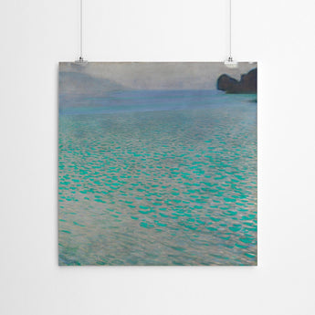 Artworld Wall Art Gustav Klimt - Seascape Painting Wall Art Canvas 459