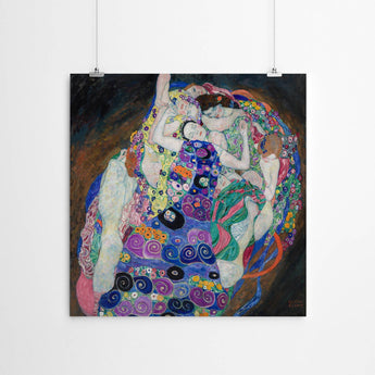 Artworld Wall Art Gustav Klimt - The Virgin Canvas Wall Art 46