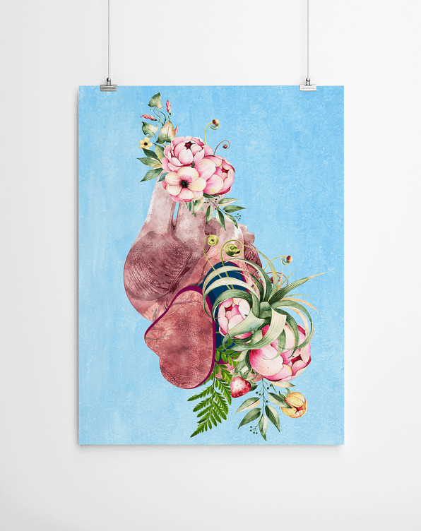 Artworld Wall Art Heart Art 465