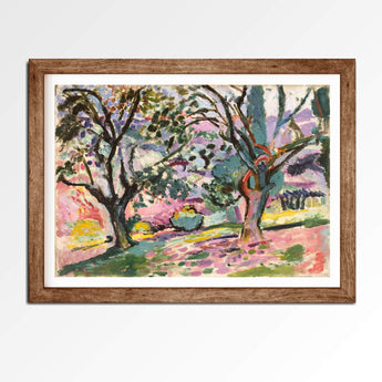 Artworld Wall Art Henri Matisse Oil Painting Print For Sale - Olive Trees 520