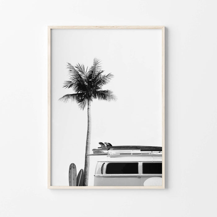 Hippie Van Print