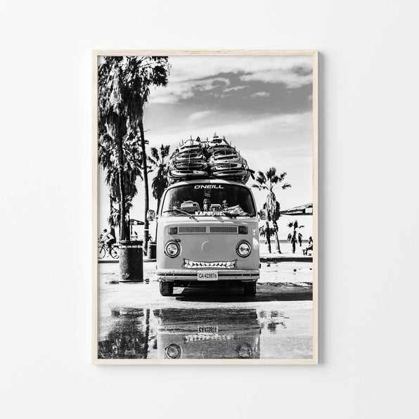 Artworld Wall Art Hippy Van Wall Art Print