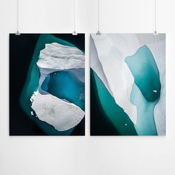 Artworld Wall Art Ice Abstract Wall Art Set 457