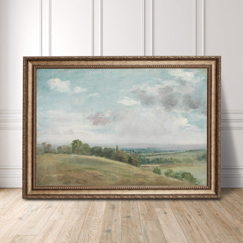 Artworld Wall Art Landscape hills oil painting print 490