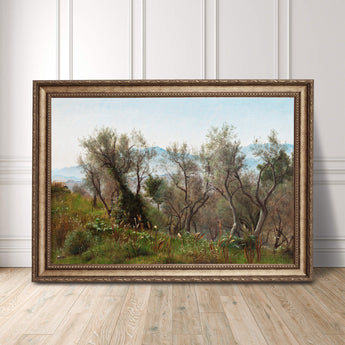 Artworld Wall Art Landscape Tree Painting 492