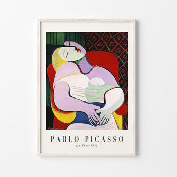 Artworld Wall Art Le Reve Picasso Wall Art Print