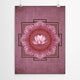 Artworld Wall Art Lotus Mandala Geometry Print 5