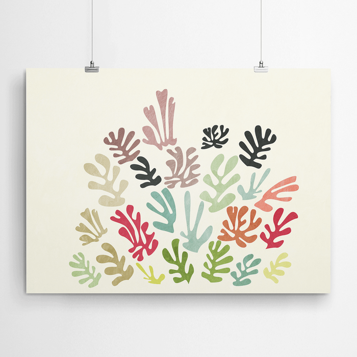 Matisse Inspired Canvas Wall Art