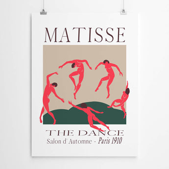 Artworld Wall Art Matisse The Dance Exhabition Poster 03