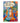 Colourful illustration of a smiling Buddha in orange and blue robes sitting cross-legged among potted plants, with speech