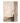 Abstract painting with geometric shapes in cream, taupe, and charcoal tones creating a minimalist architectural composition