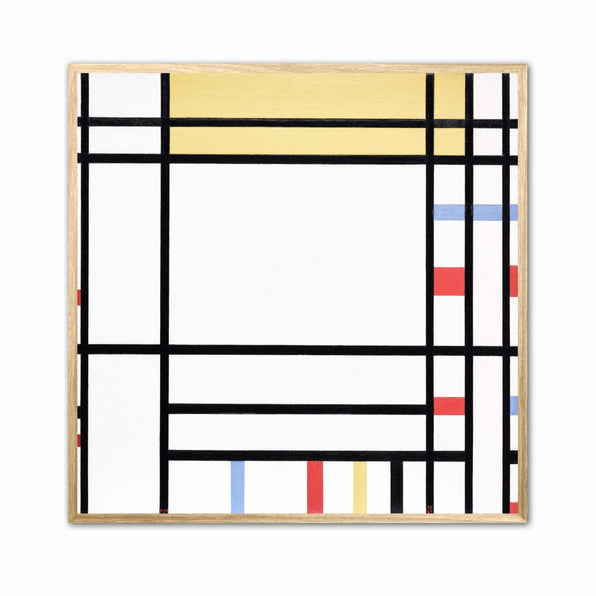 Artworld Wall Art Minimalist Bauhaus Wall Art - Piet Mondrian