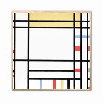 Artworld Wall Art Minimalist Bauhaus Wall Art - Piet Mondrian