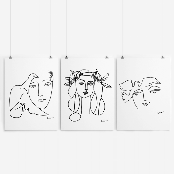 Minimalist Black And White Art