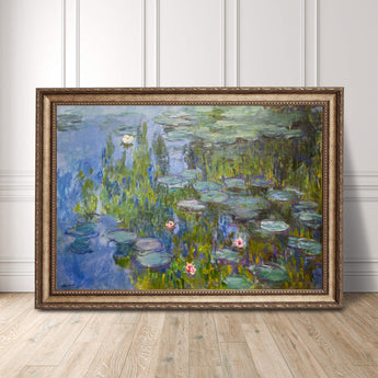 Artworld Wall Art Monet Water Lillies Fine Art Print 542