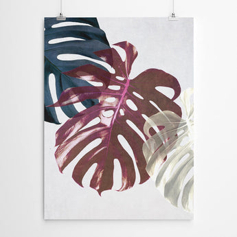 Artworld Wall Art Monstera Leaf Canvas Art 545