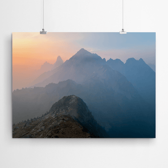 Artworld Wall Art Mountain Canvas Print 558