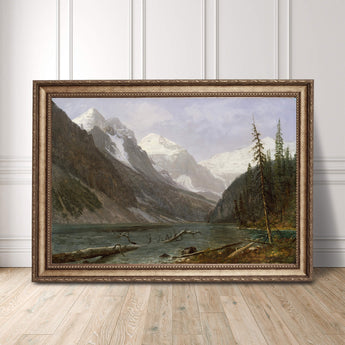 Artworld Wall Art Mountain Forest lake fine art print 560