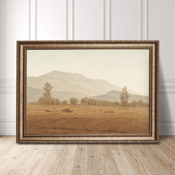 Artworld Wall Art Mountain landscape painting canvas prints 567