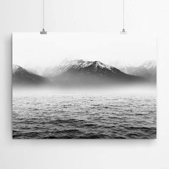 Artworld Wall Art Mountain Ocean Art Print 570