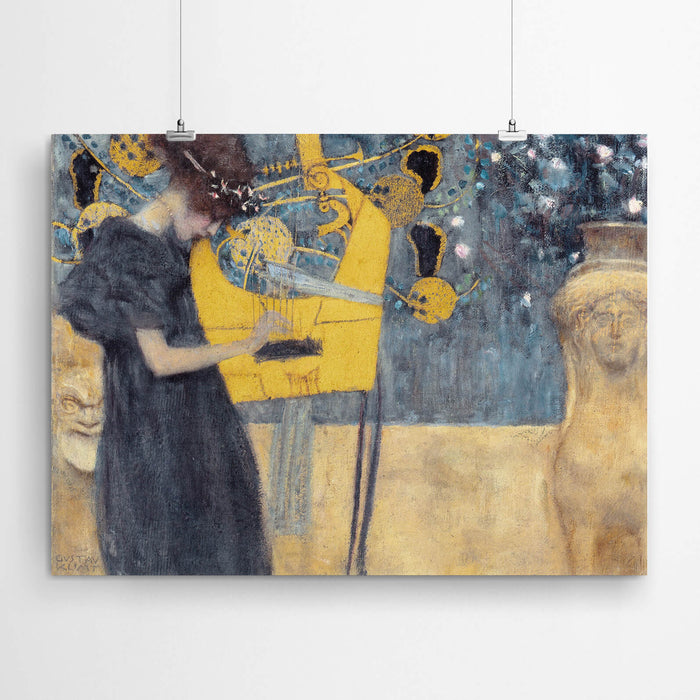 Music - Gustav Klimt Canvas Prints