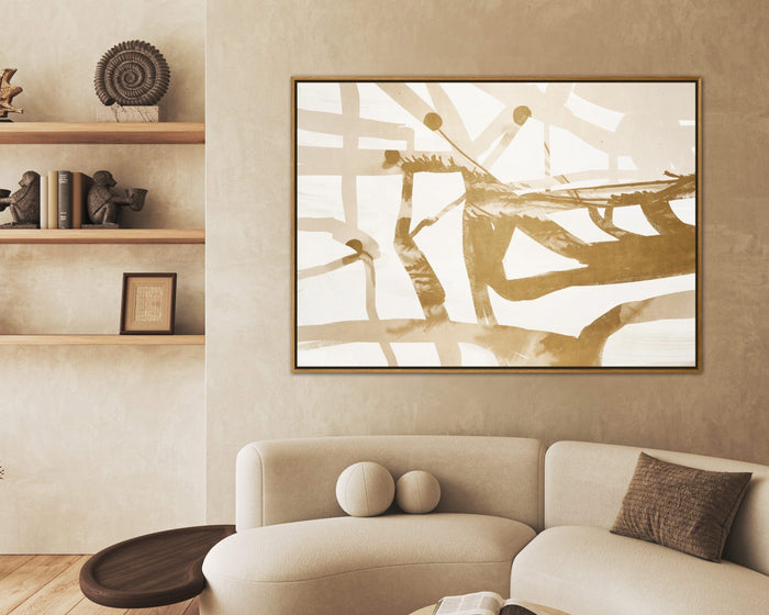 Neutral Modern Wall Art Print