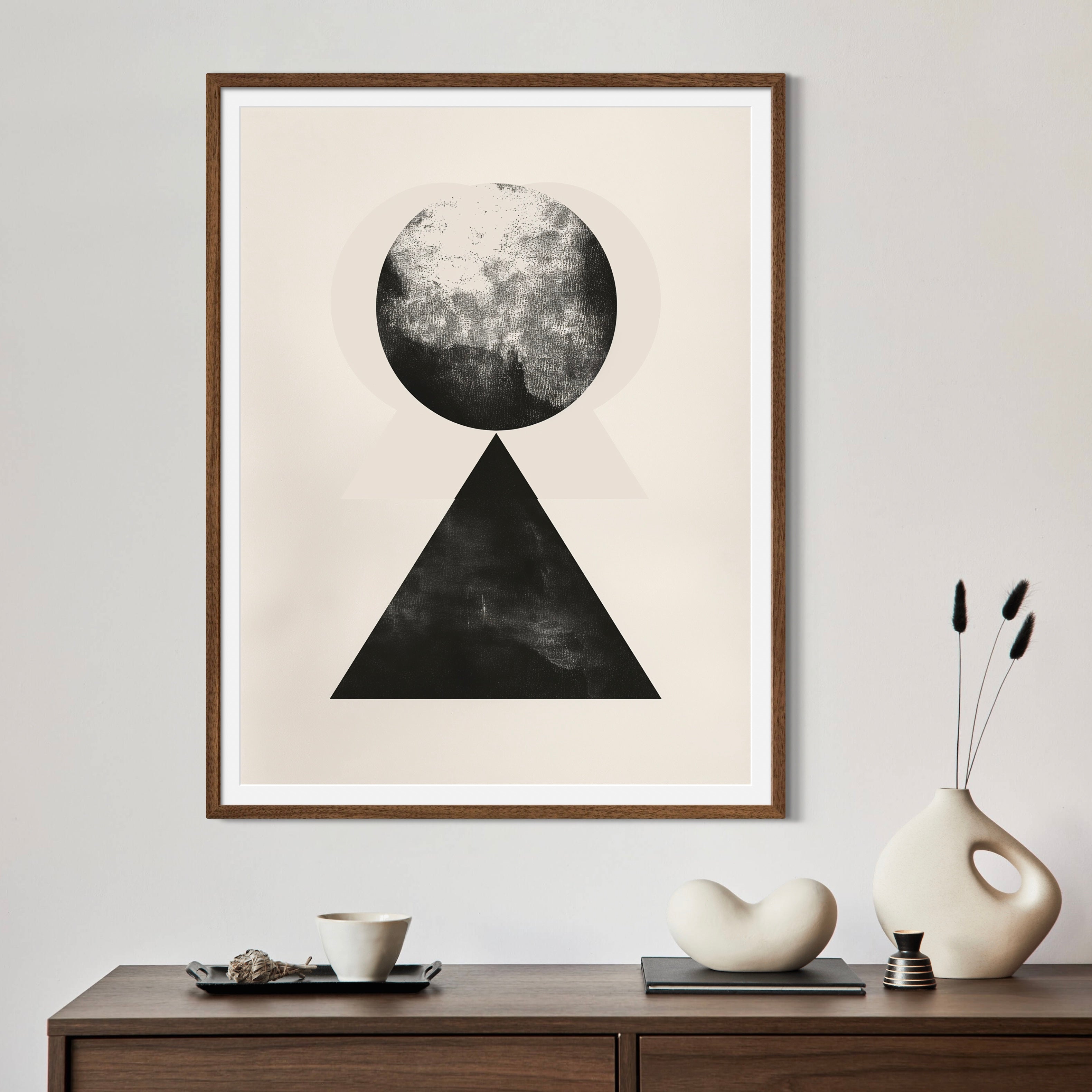 Neutral Balance Neutral Balance Art Print – Artworld