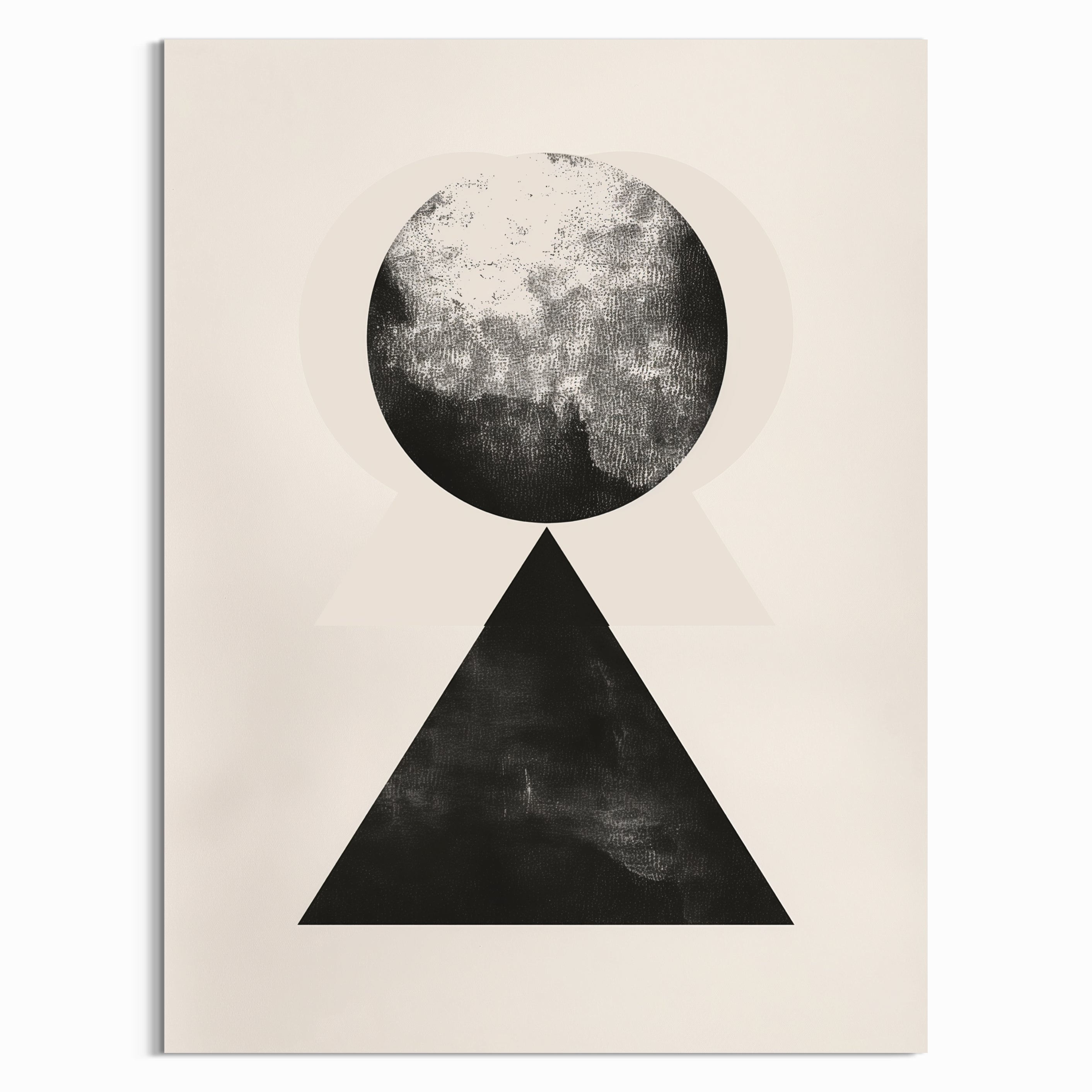 Neutral Balance Neutral Balance Art Print – Artworld