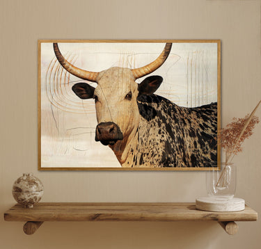 Nguni Cow African Artwork – Artworld