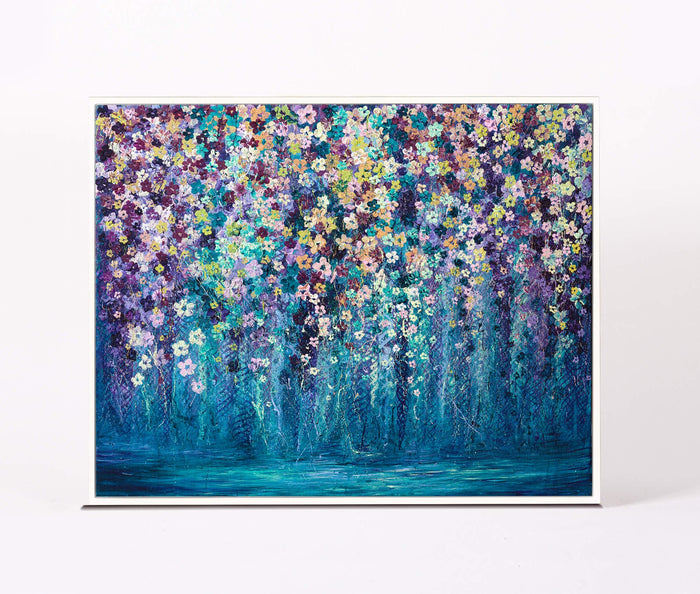Original Painting for Sale - Colourful Impressionist Flowers