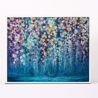 Artworld Wall Art Original Painting for Sale - Colourful Impressionist Flowers