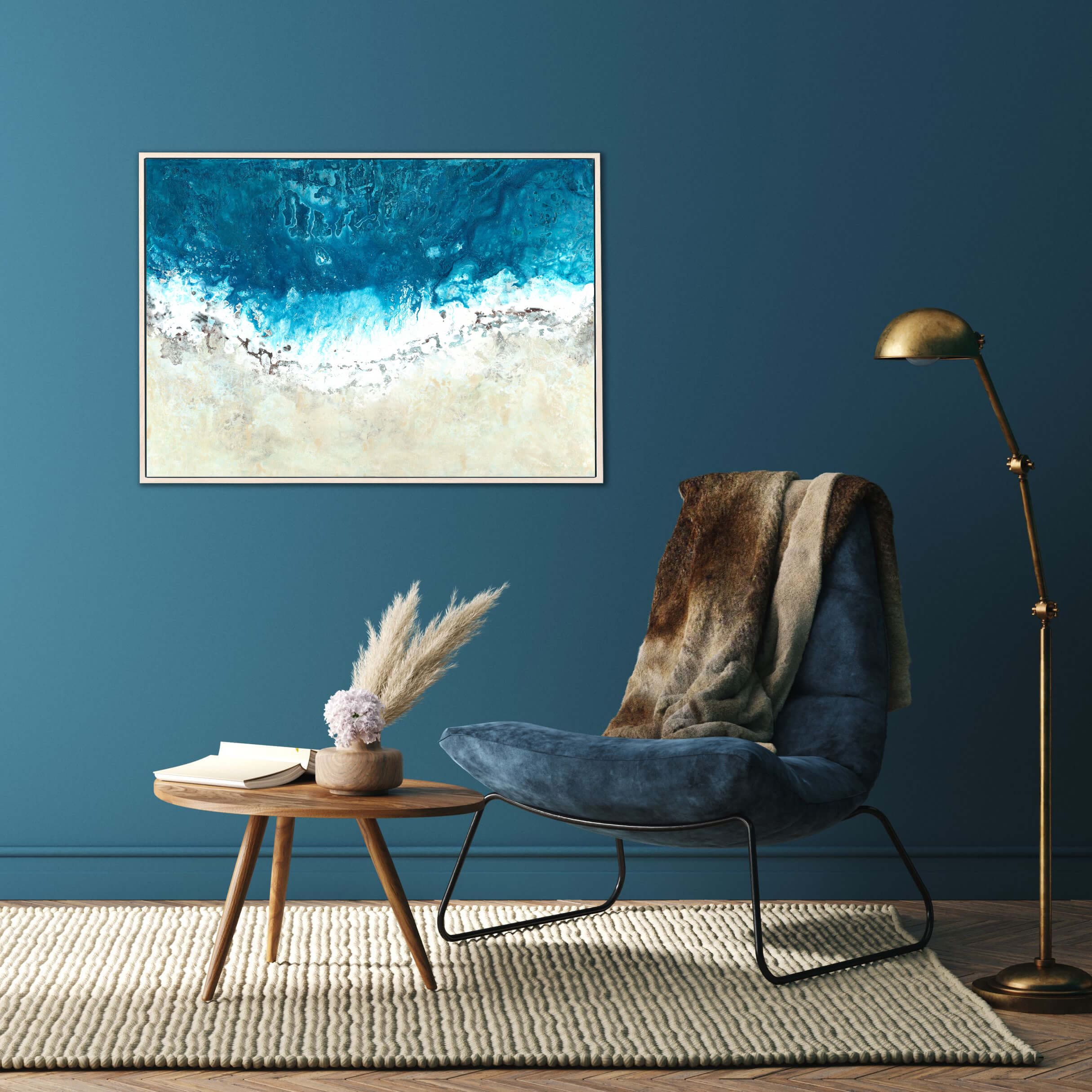 Artworld Wall Art Original Painting for Sale - Ocean Abstract