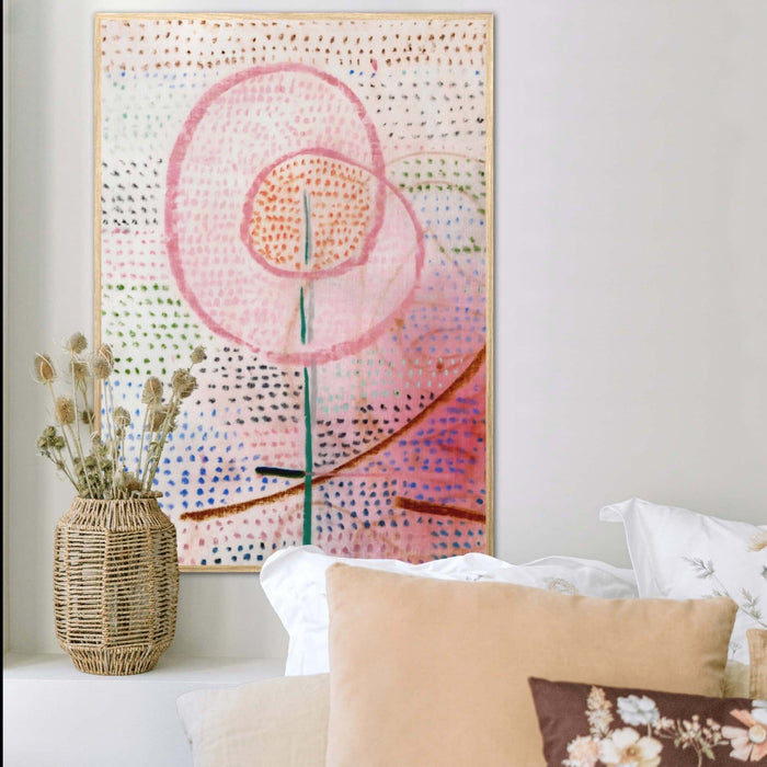 Paul Klee Flower Wall Art - Blossoming