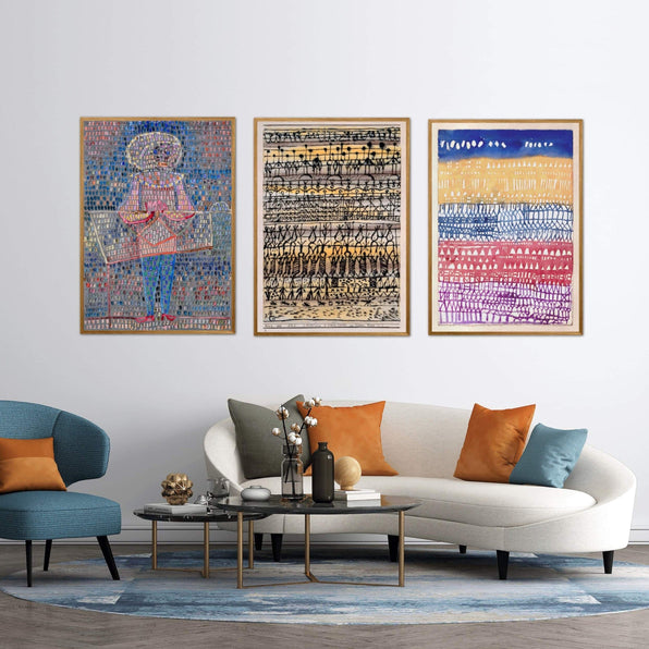 Artworld Wall Art Paul Klee Mordern Wall Art Set